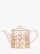 Painted Table Stoneware Teapot,1L