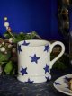 Blue Star Half Pint Mug, 300ml, Cream/Blue