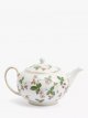 Wild Strawberry Fine Bone China Teapot, 800ml